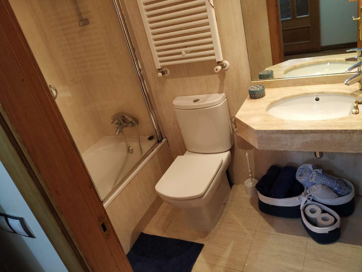 Ecobambu Con Terraza Y Parking En Pontevedra Daire San Salvador de Poio Dış mekan fotoğraf